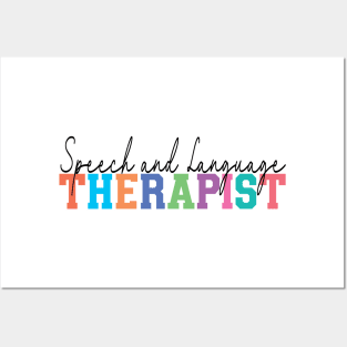 Speech and Language Therapist Posters and Art